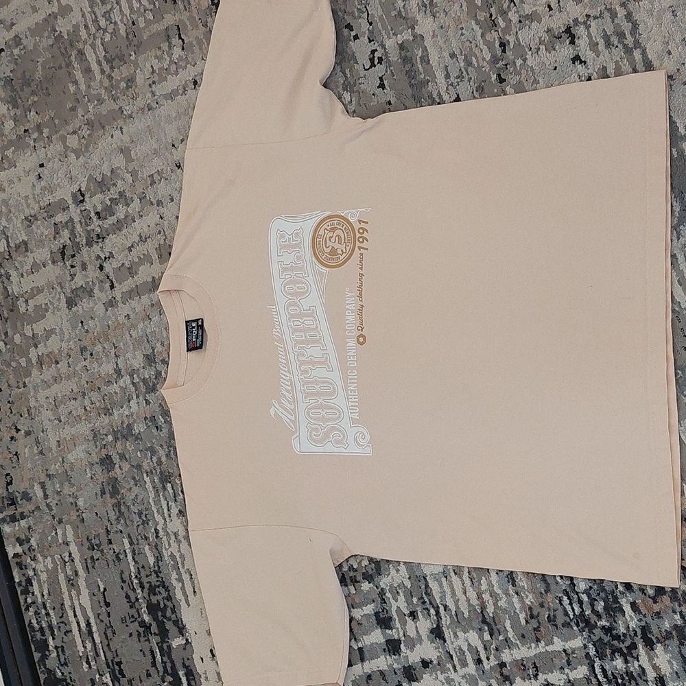 Men's Southpole Hexagonal Brand Authentic Denim Company Urban Fashion Logo XL
